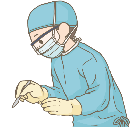 手術のイラストメス.png小
