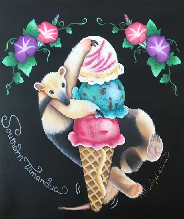 ミナミコアリクイさんのアイス