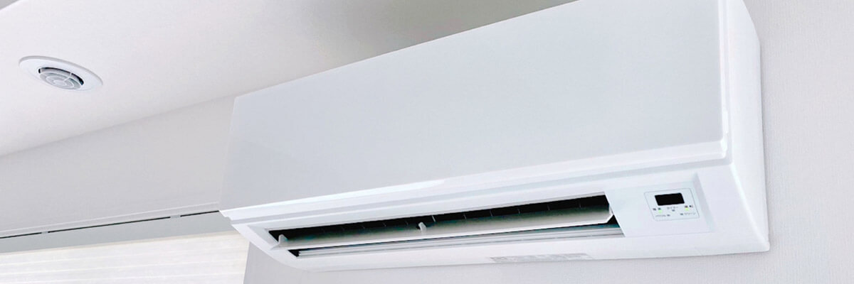 お掃除機能付きエアコン