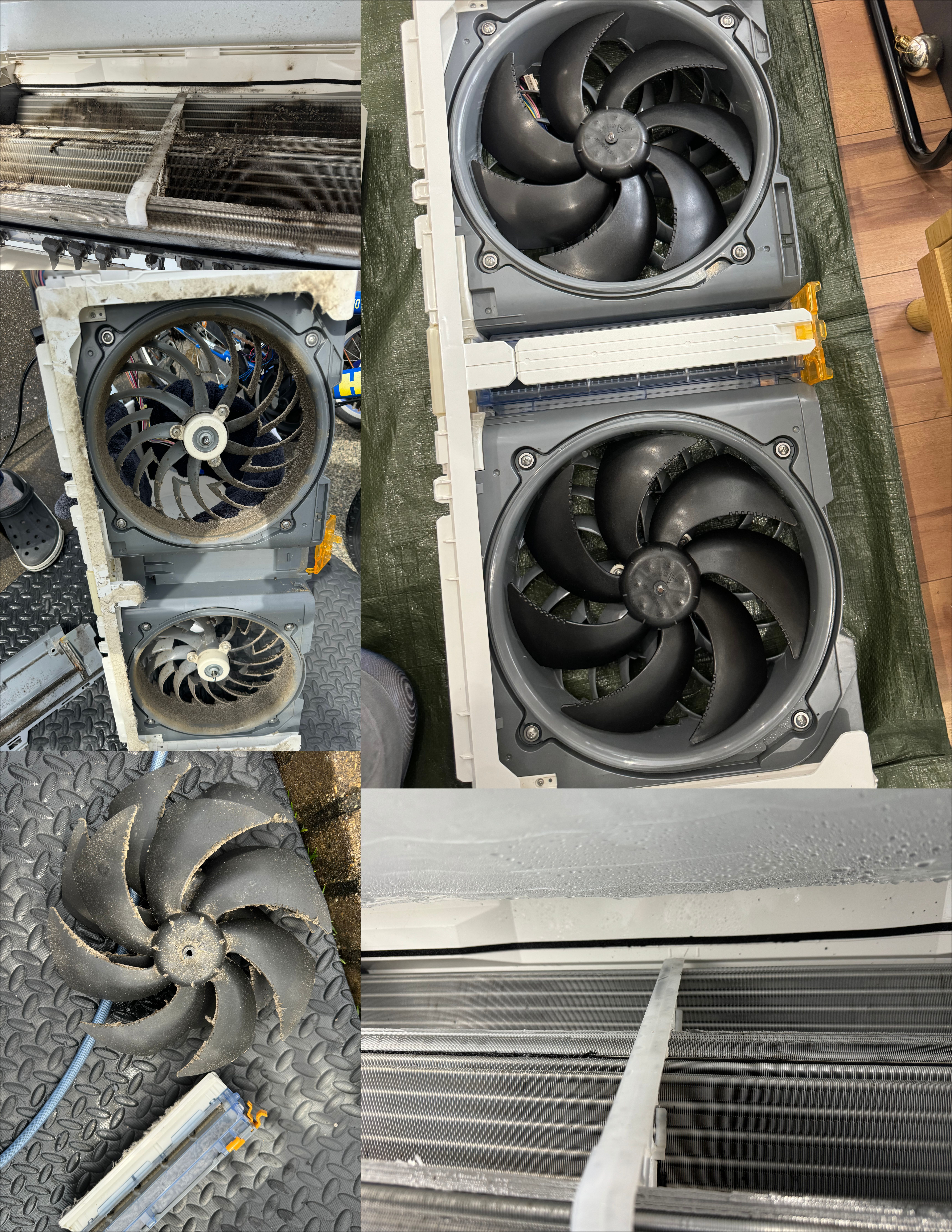 霧ヶ峰 FZ 分解洗浄