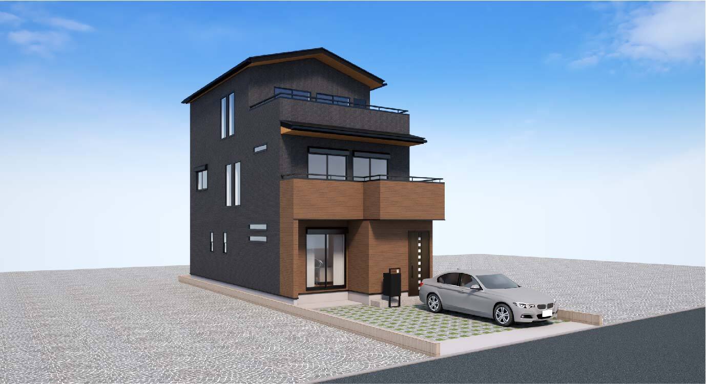 三津屋中(外観3階建て)