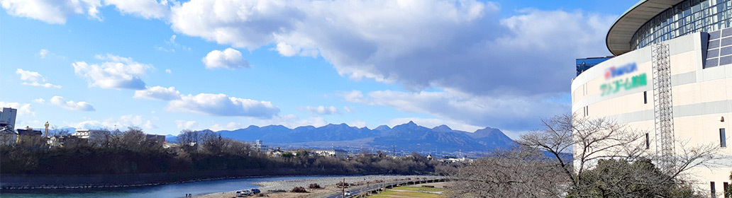 グリーンドームからの風景
