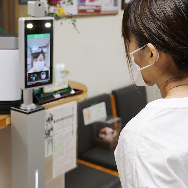 P1新型コロナウイルス感染症対策-体温測定器