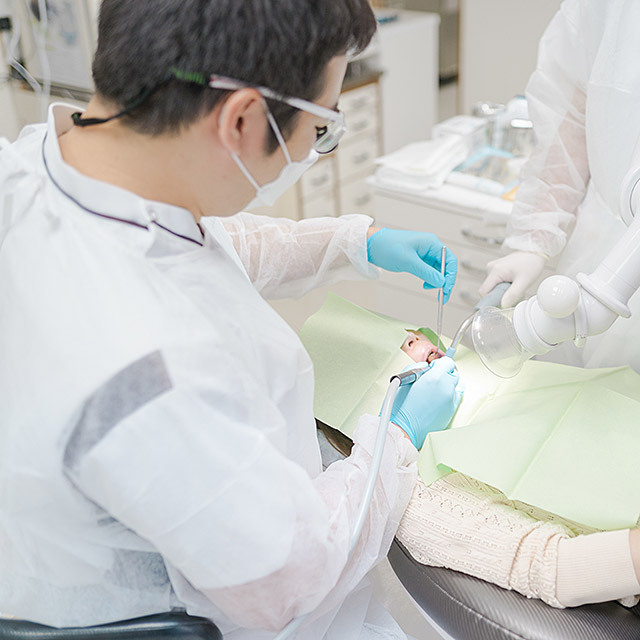 P1新型コロナウイルス感染症対策-口腔外バキューム