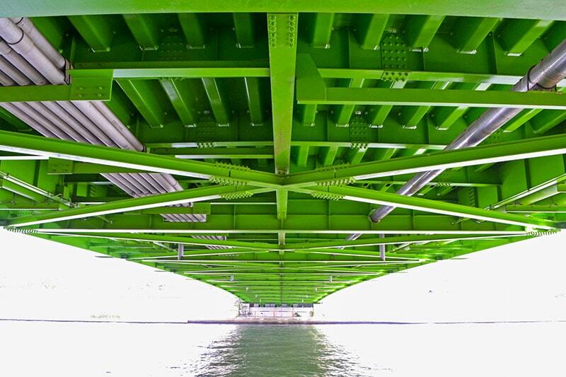 橋梁・プラント鉄骨、配管塗装