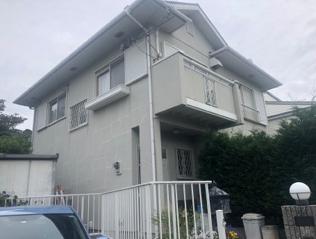 屋根塗装外壁塗装_U様邸before