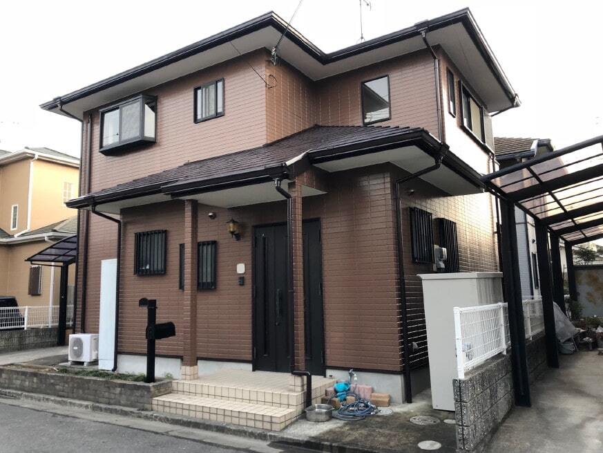 屋根塗装外壁塗装M様邸After1