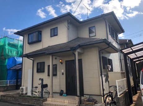 屋根塗装外壁塗装M様邸Before1