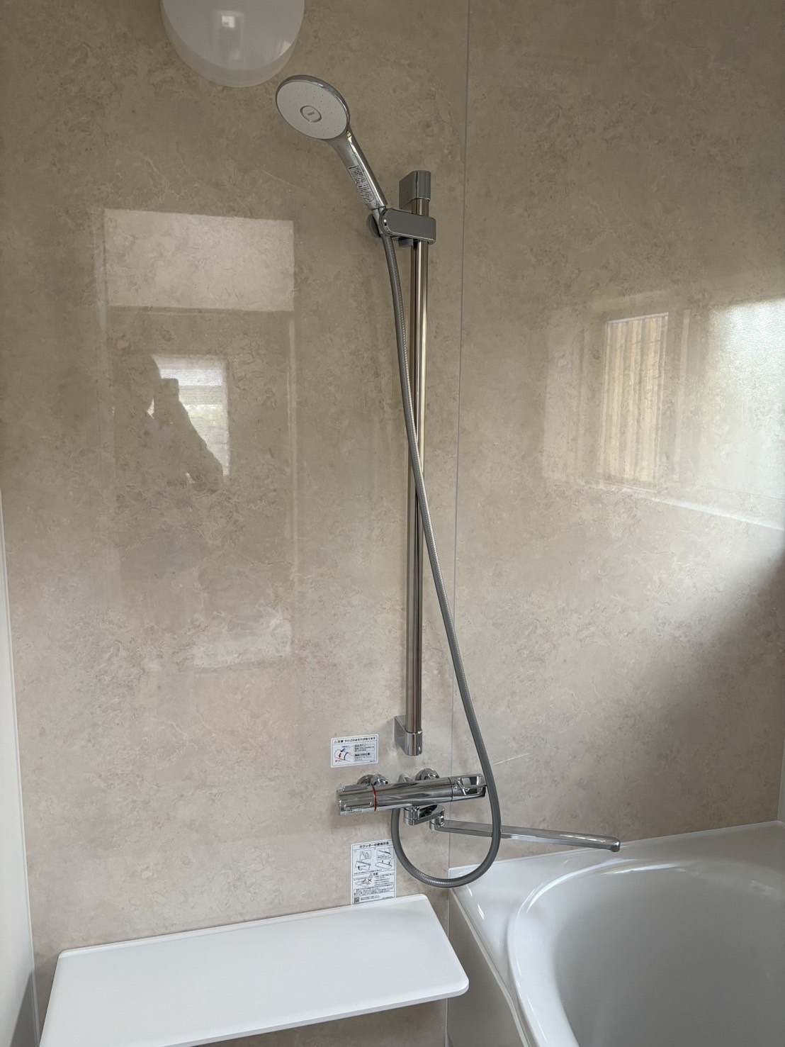 シャワー施工後②