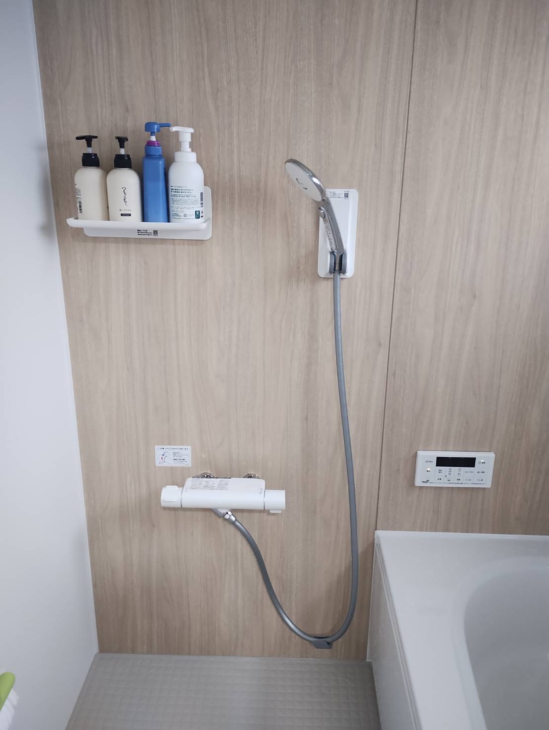 シャワー施工後