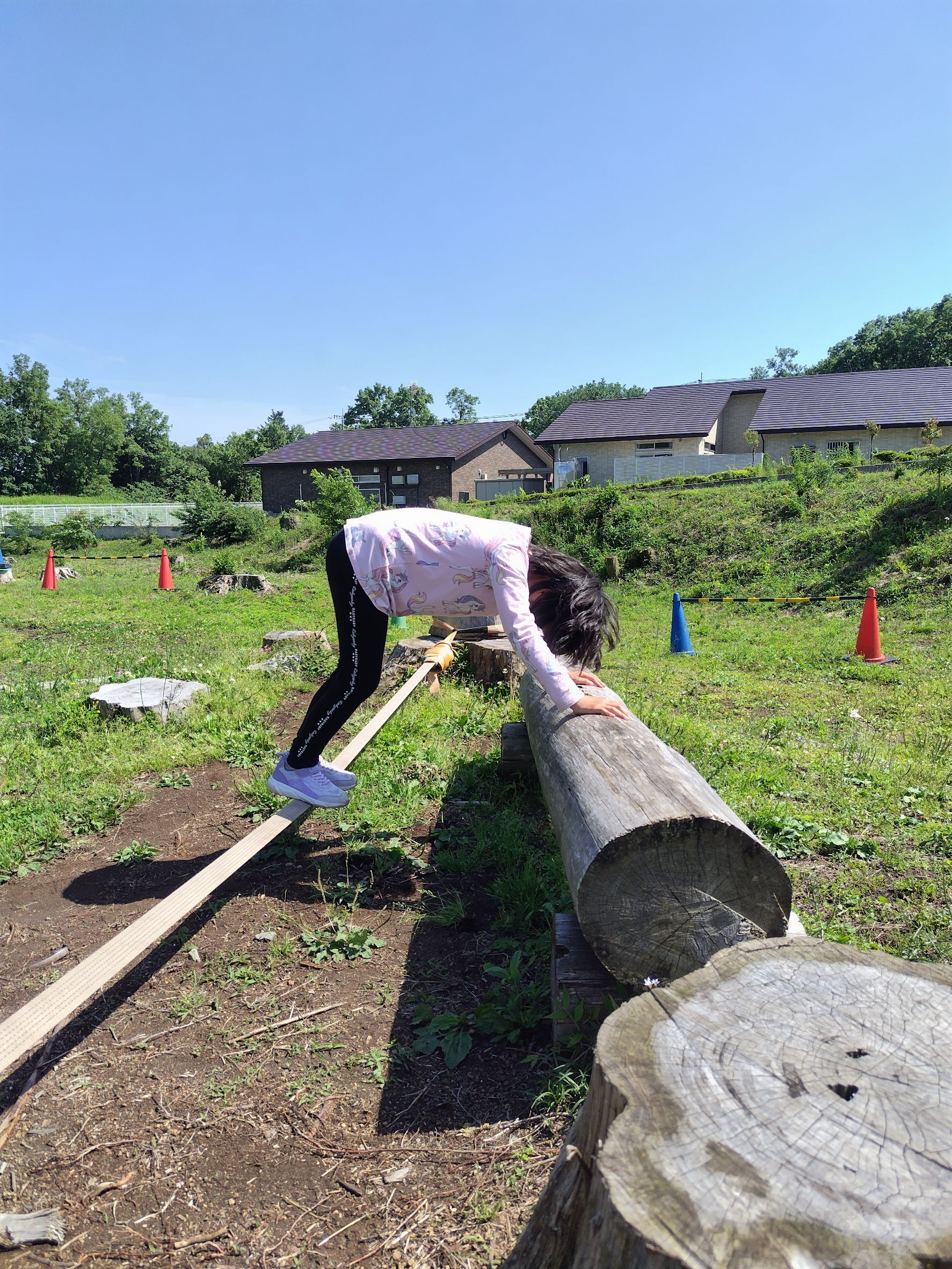 広場での遊び③