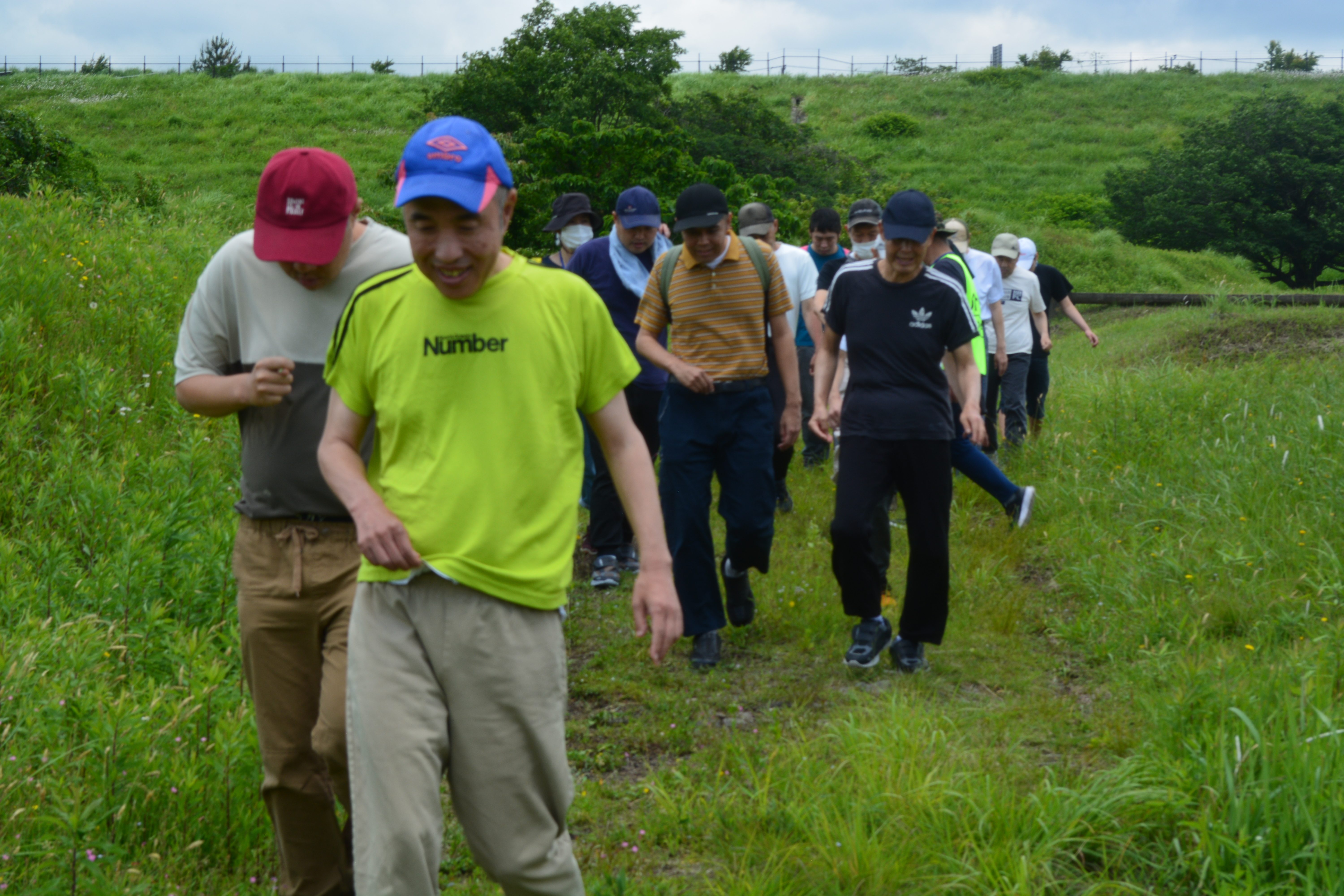 体力作りAグループウォーキング