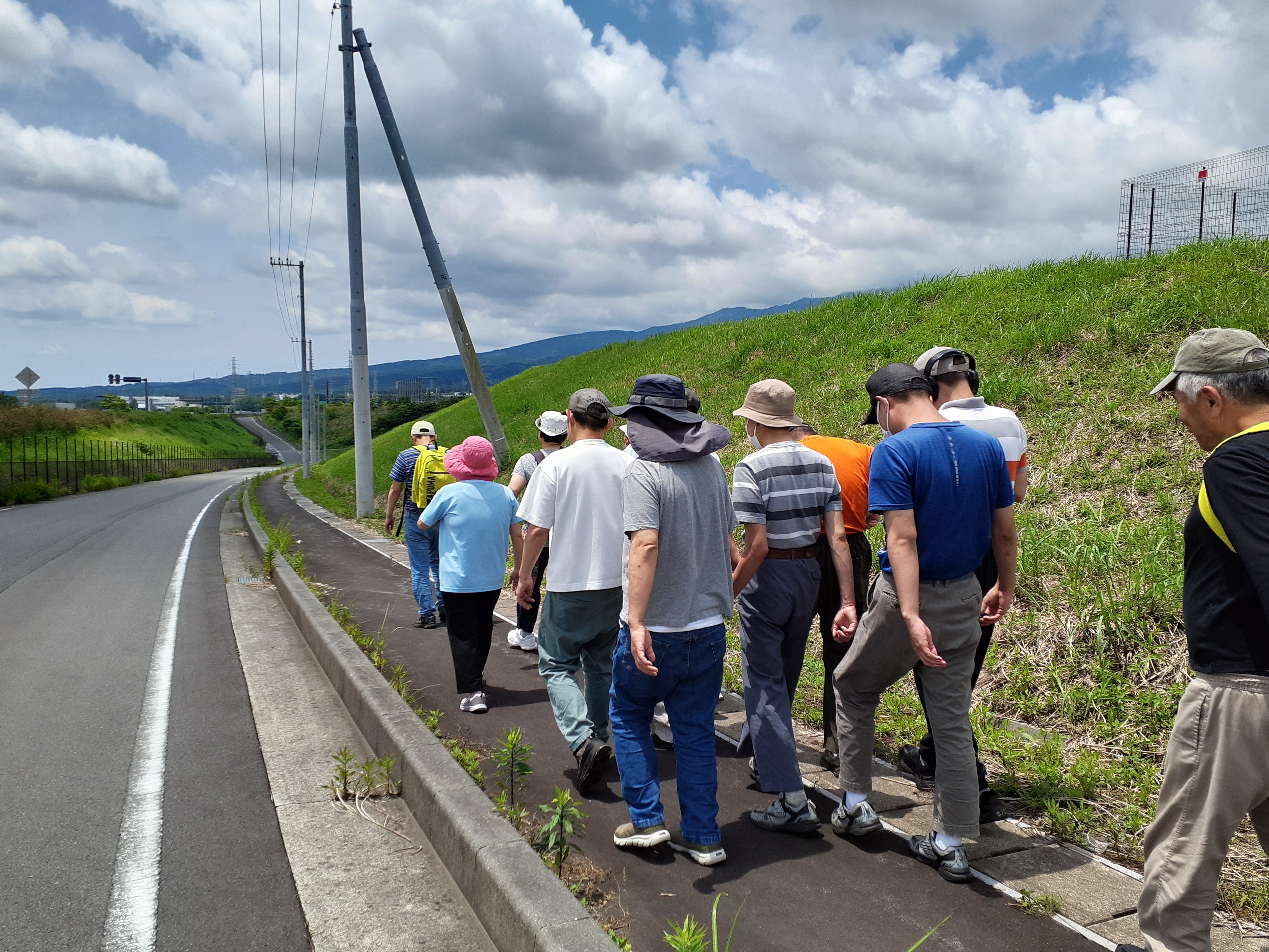 体力作りBグループウォーキング
