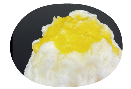 ふわふわのかき氷