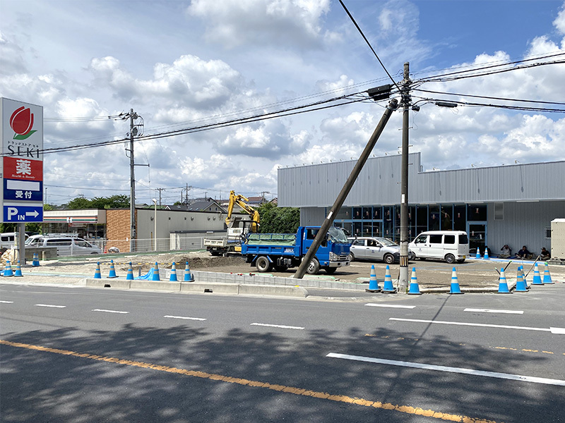 ドラッグストア新築2|施工事例