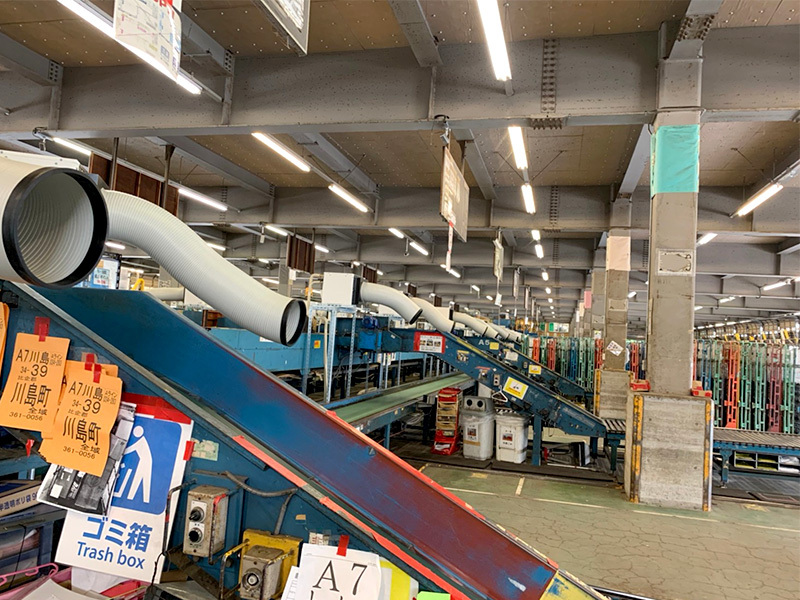 物流倉庫空調機増設|施工事例