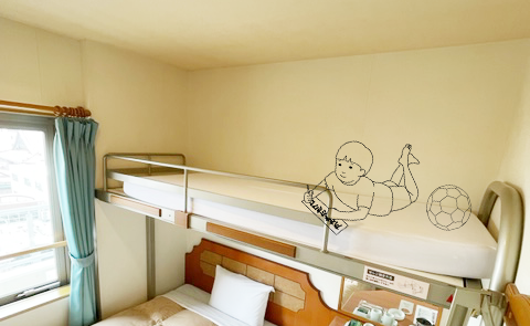 ハイパーホテル小松 ロフト活用法・秘密基地