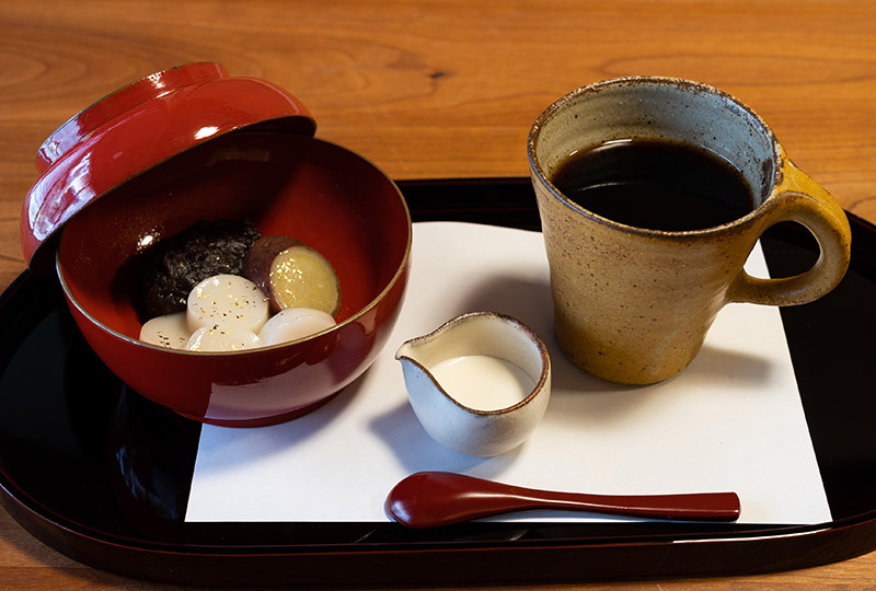 セットメニュー|コーヒーぜんざい