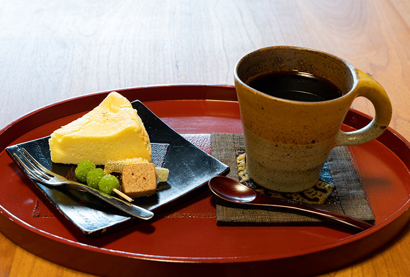 セットメニュー|チーズケーキとブレンド