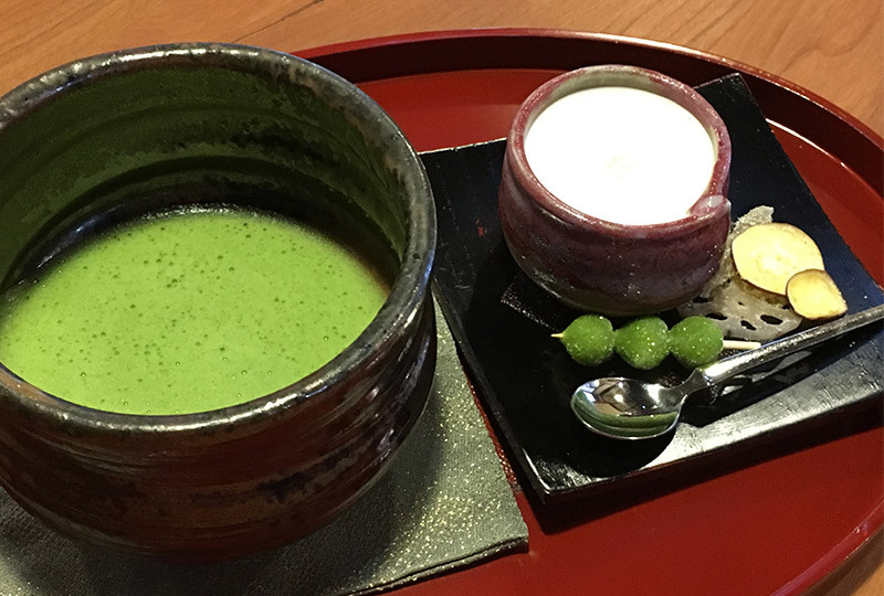 セットメニュー|抹茶とおちらし黒糖ゼリーセット