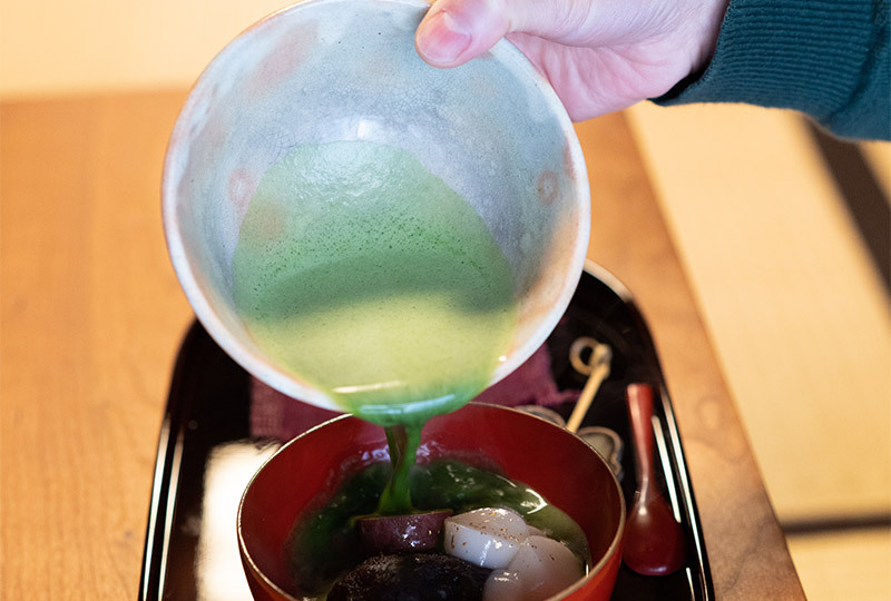 メニュー|抹茶ぜんざい2
