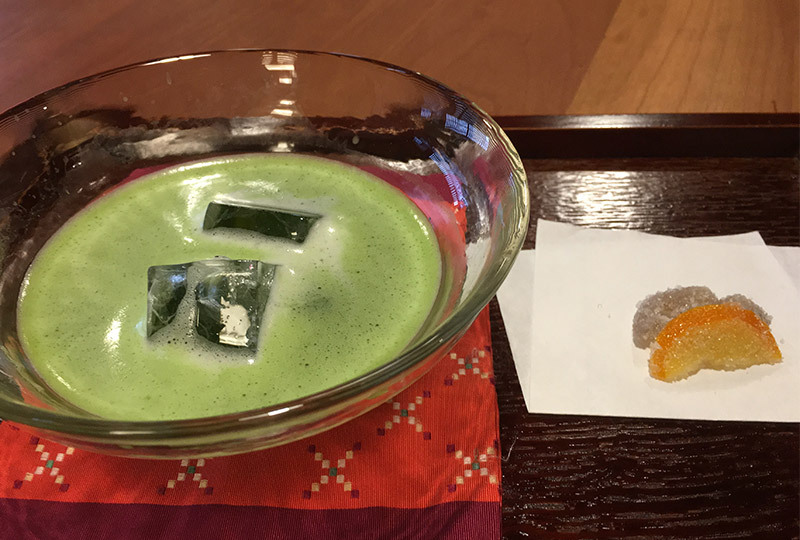 ドリンクメニュー|冷たい抹茶