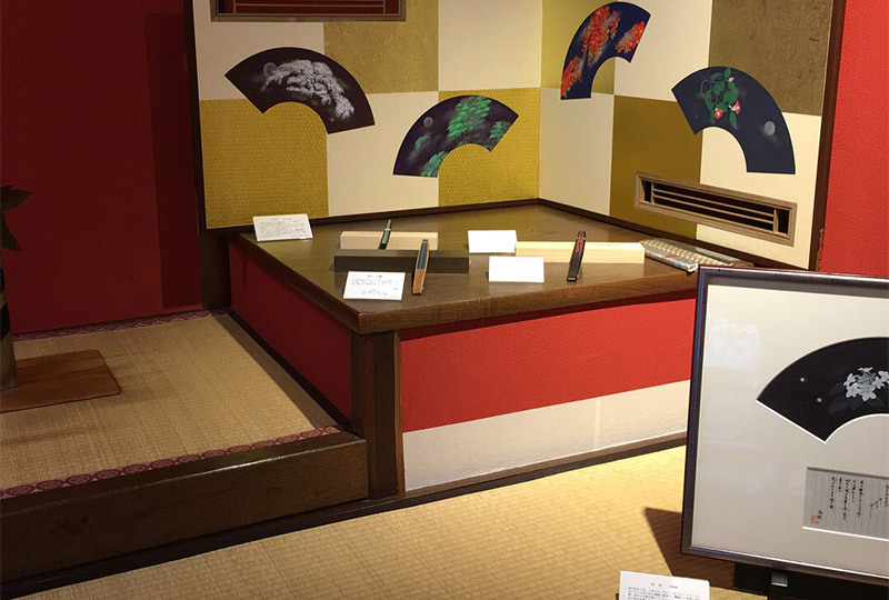 レンタルスペース利用イメージ|扇子展示会