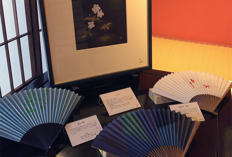 レンタルスペース利用イメージ|扇子展示会2