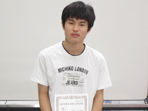 18-09 電卓検定3級合格