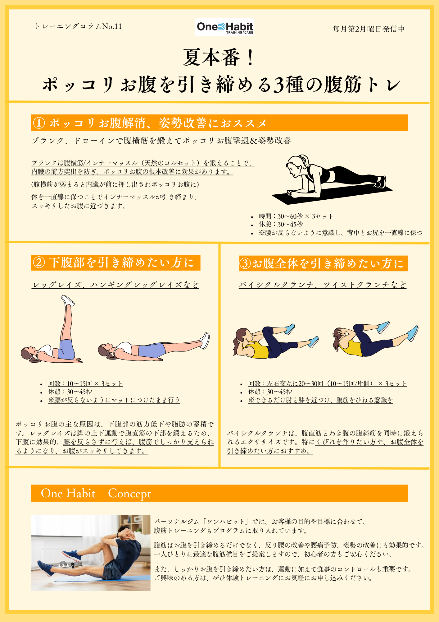 トレーニングコラム