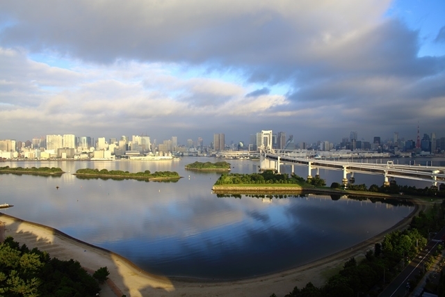 空と海のコラボ