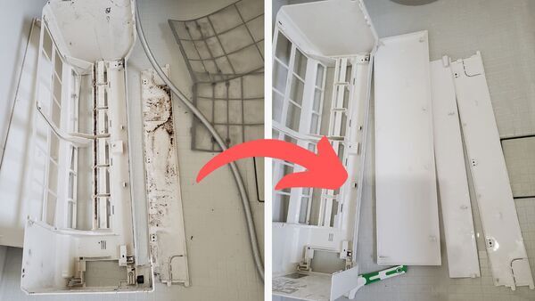 エアコンカビ取り除菌 防カビ施工