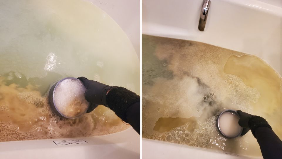 風呂釜追い焚き配管洗浄