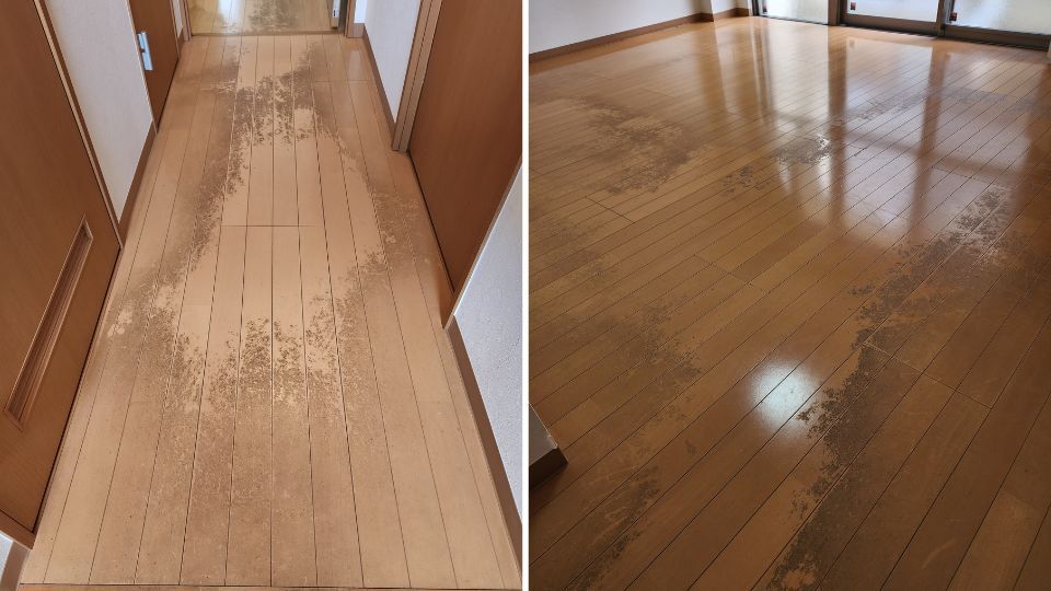 フロアクリーニング