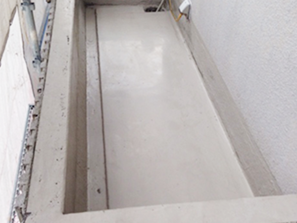 ウレタン防水密着工法(施工前)