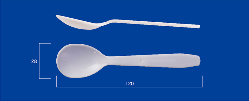 丸スプーン#120白