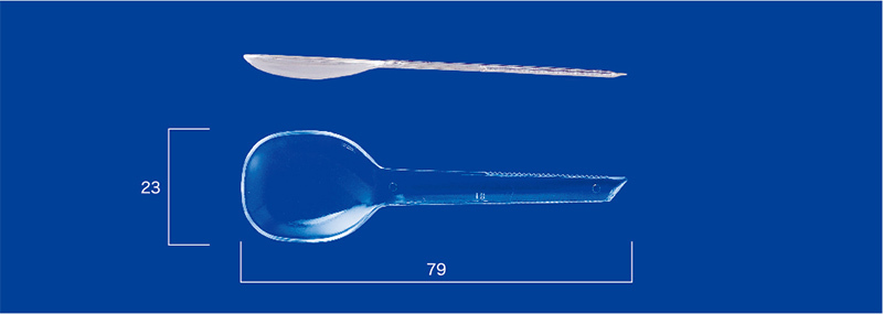 カッター付スプーン