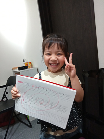 レッスン風景(年中さん以上)6