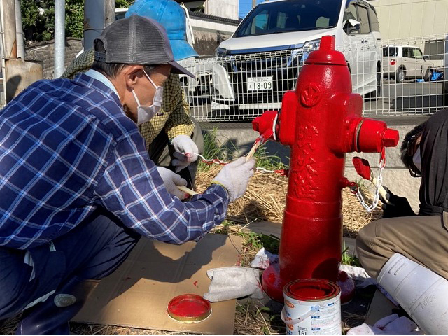 s-就労・消火栓作業