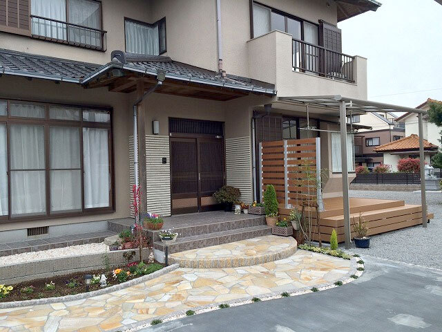 M様邸/庭・外構工事|お客様の声