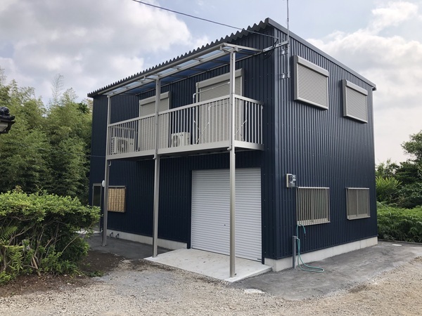 施工事例 農業法人様研修生寮2階建36坪