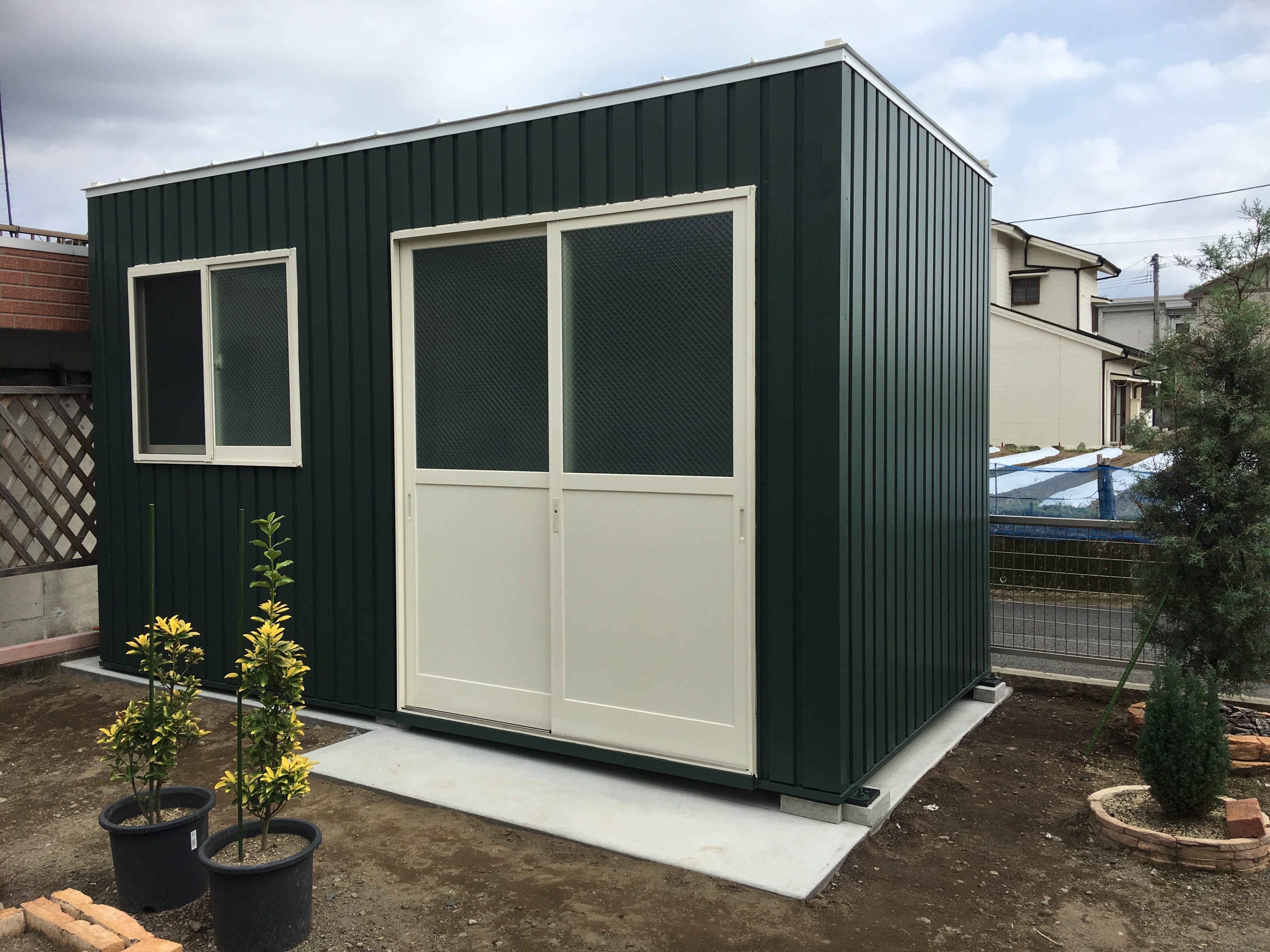 施工事例 ガーデン倉庫