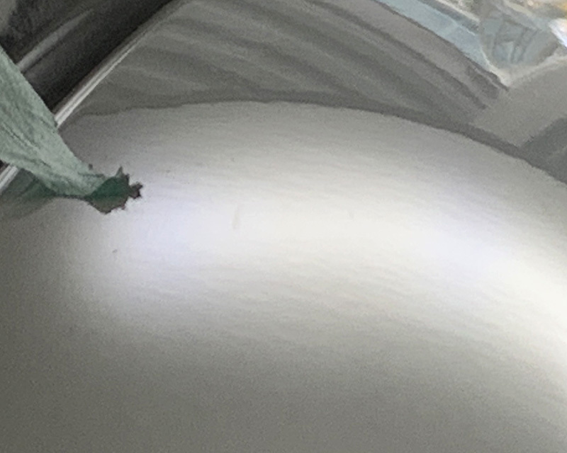 デントリペア右ルーフピラー|after