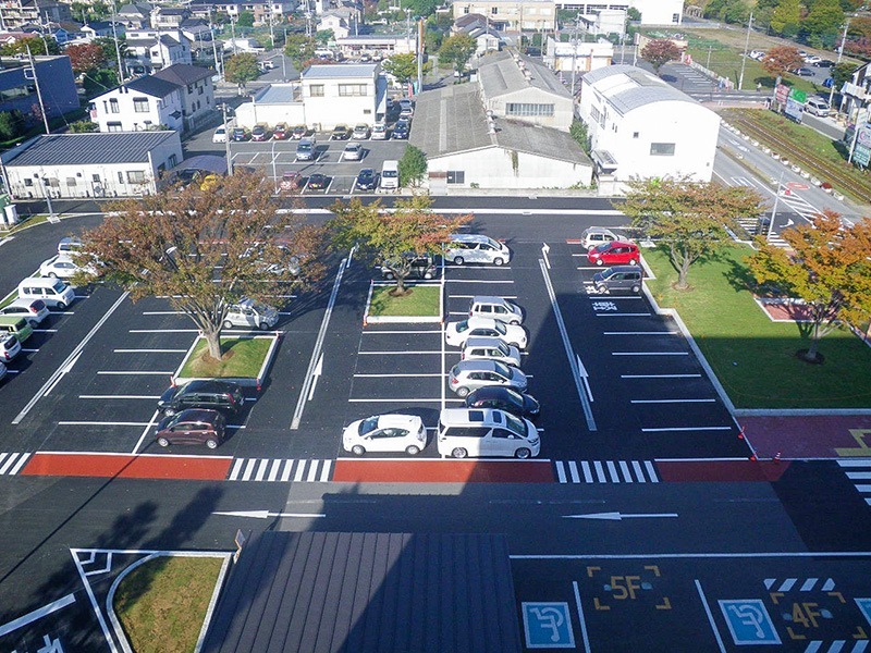 本庁舎駐車場改修工事