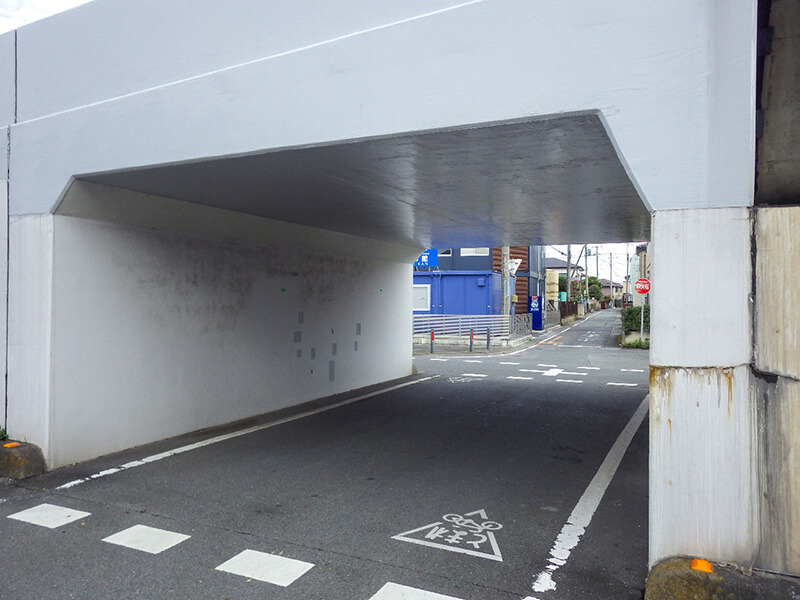 榛名陸橋補修工①