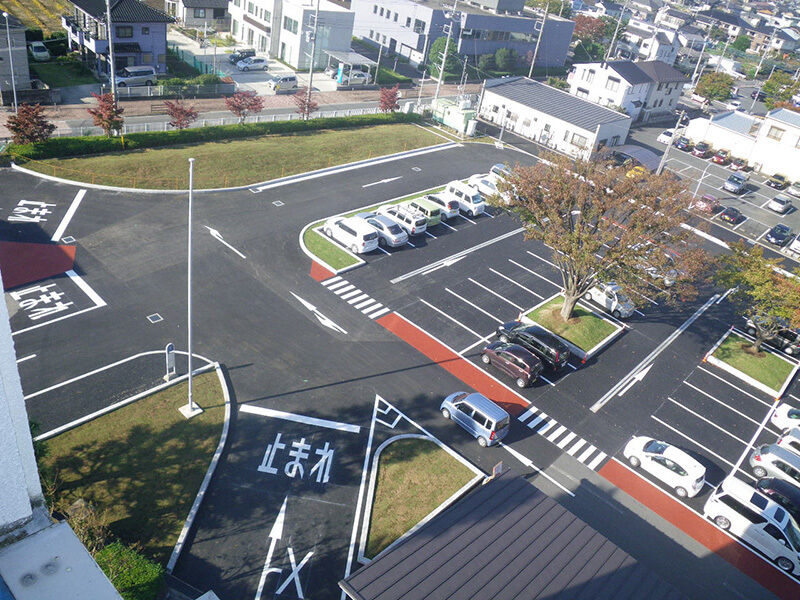 本庁舎駐車場改修工事02