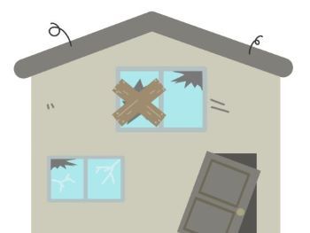 ボロボロの空き家