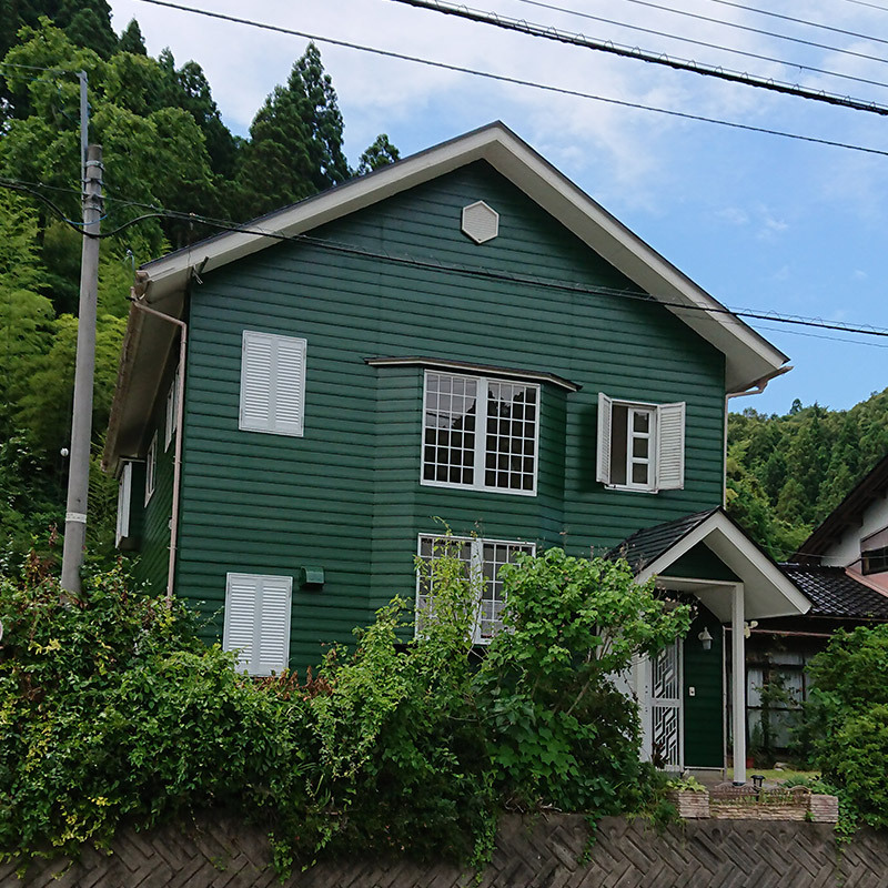 石川県宝達清水町屋根、外壁シリコン塗装工事