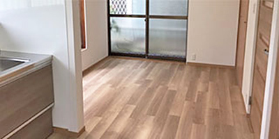 フローリング張替え
