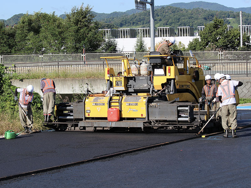 舗装事業|山形県 トップロード